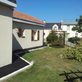 Allées et parking de maison