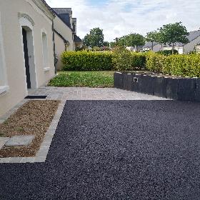 Aménagement accès et terrasse