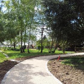 Exemple de chemin réalisé en émulsion (bicouche)