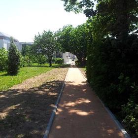 Allée piétonne : réalisation d'un revêtement en sable stabilisé renforcé