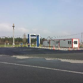 Travaux pour la construction d'une station de lavage